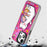 JAUCASE For iPhone 14 Pro Max Compatible with MagSafe Phone Case Cartoon Cat PC+TPU Cover - Pink - 6