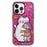 JAUCASE For iPhone 15 Pro Max Compatible with MagSafe Phone Case Cartoon Cat PC+TPU Cover - Pink - 1