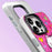 JAUCASE For iPhone 15 Pro Max Compatible with MagSafe Phone Case Cartoon Cat PC+TPU Cover - Pink - 5