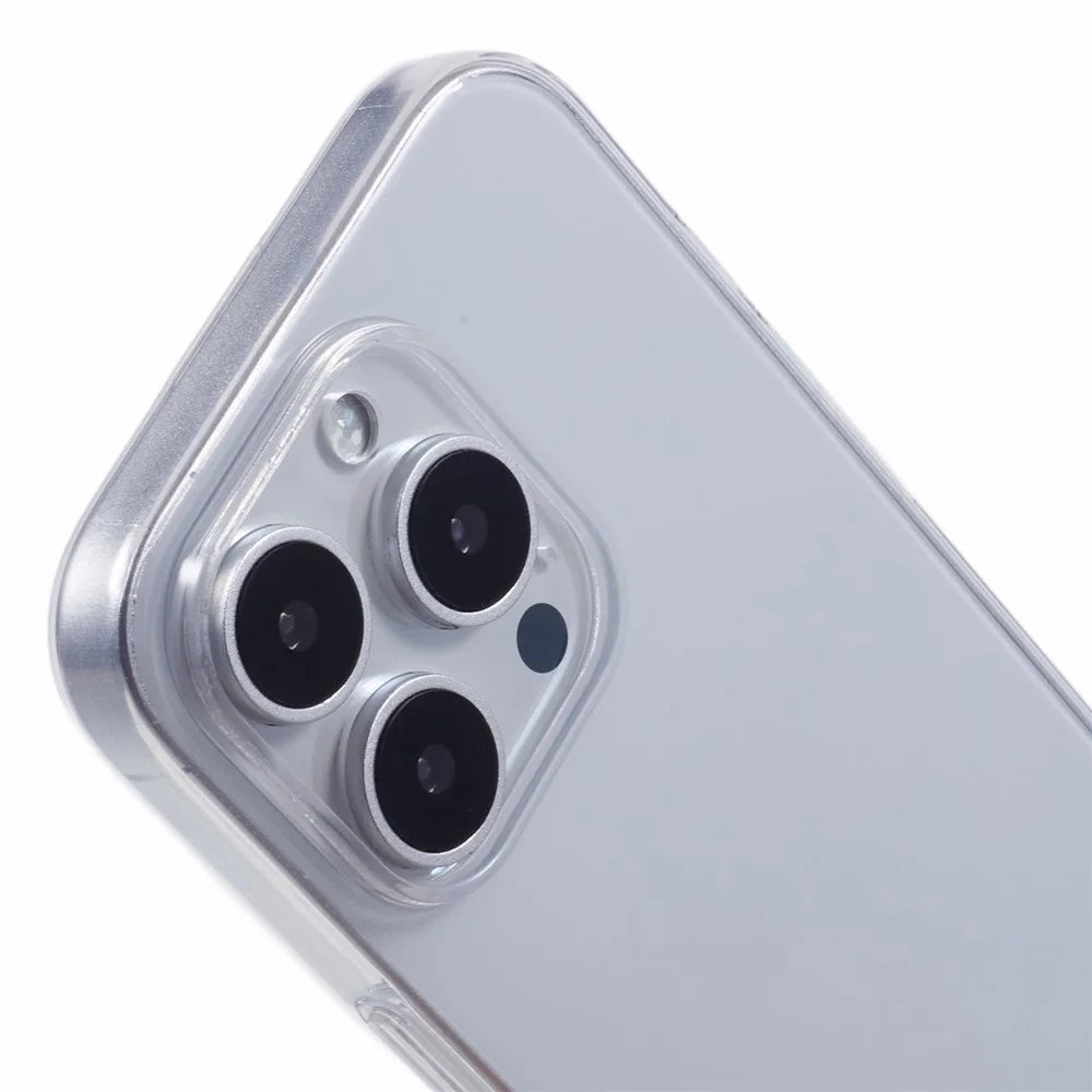 For iPhone 16 Pro Max Case Anti-Fingerprint High Transparency TPU Phone Cover - 6