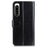 For Sony Xperia 5 IV 5G Flip Phone Case Crazy Horse Texture Wallet Stand Leather Phone Shell - Black - 7