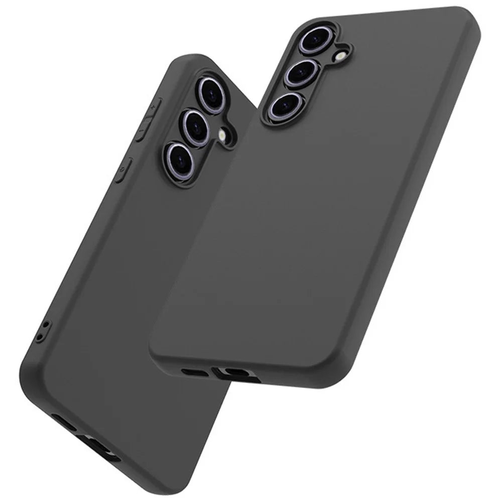 For Samsung Galaxy S24 FE Case Matte TPU Phone Cover Precise Cutouts Lens Protection - 3