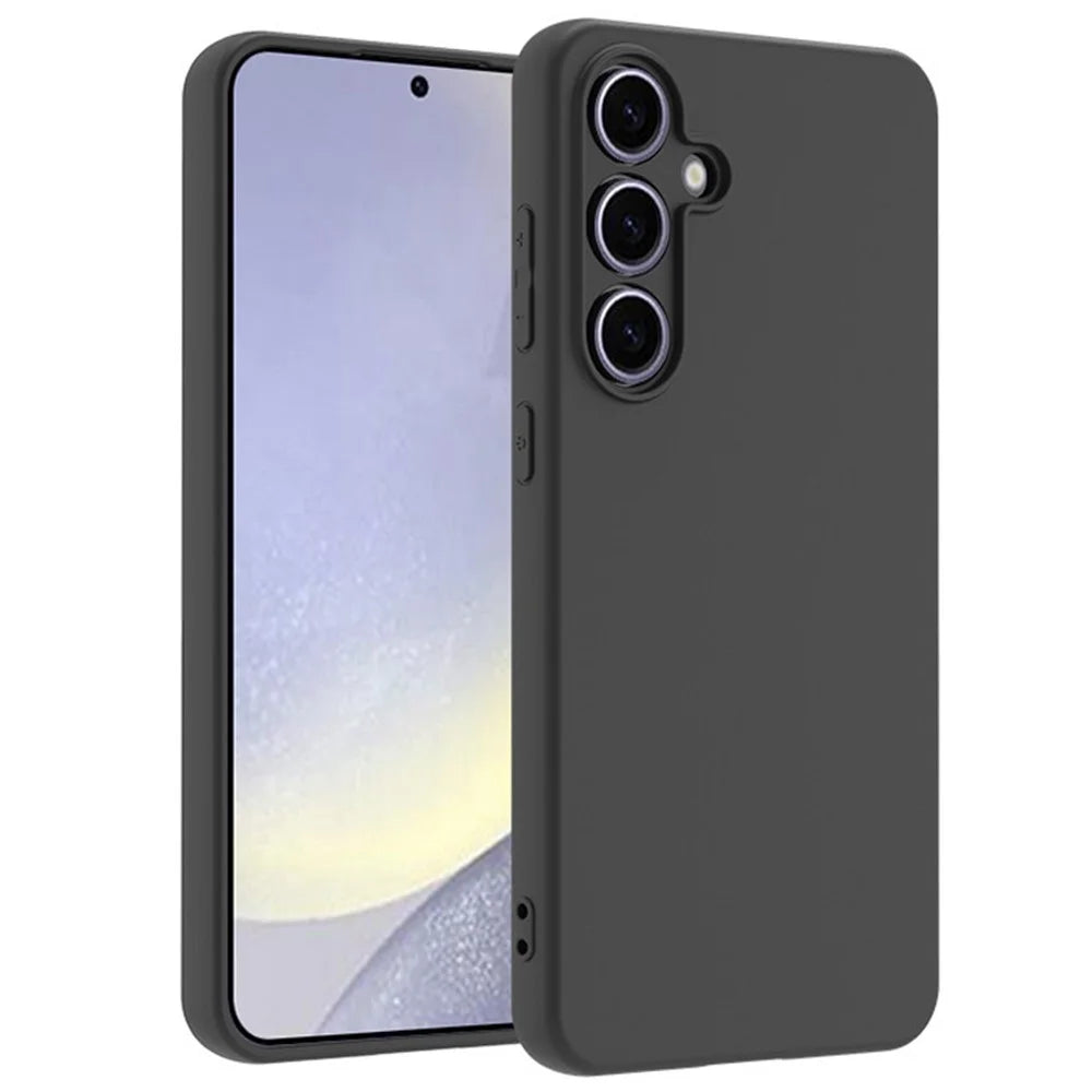For Samsung Galaxy S24 FE Case Matte TPU Phone Cover Precise Cutouts Lens Protection - 4