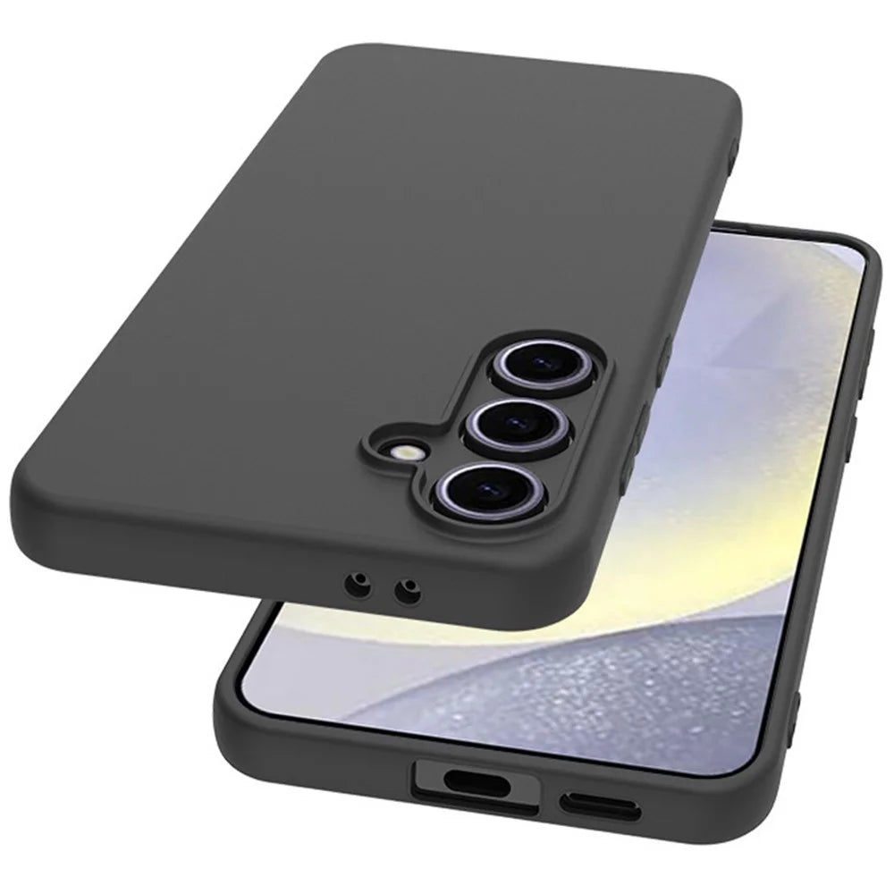 For Samsung Galaxy S24 FE Case Matte TPU Phone Cover Precise Cutouts Lens Protection - 5