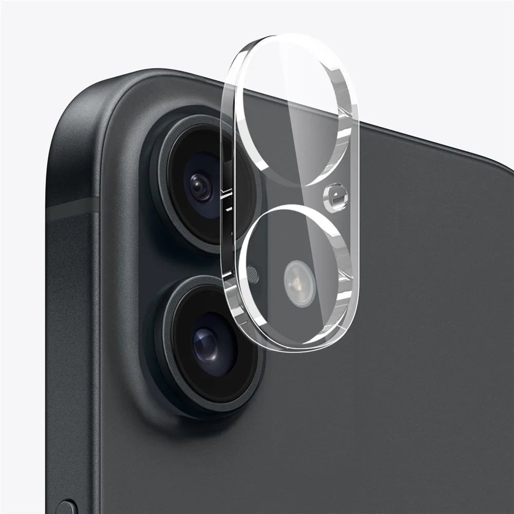 NORTHJO for iPhone 16 TPU Phone Case with Front Screen Protector and Lens Film 3 in 1 Accessories Set - 4