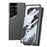 GKK For Samsung Galaxy Z Fold6 5G Case Ultra-Thin PC Phone Case with HD Tempered Glass Screen Protector - Black - 2