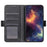 For Samsung Galaxy S24 FE Case Shockproof Leather Wallet Stand Phone Cover - Black - 2