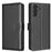 BINFEN COLOR BF32 For Samsung Galaxy A13 5G Leather Phone Case RFID Blocking Cover - Black - 1
