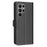 BINFEN COLOR BF32 For Samsung Galaxy S23 Ultra Case RFID Blocking Leather Wallet Phone Cover - Black - 7