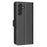 BINFEN COLOR BF32 For Samsung Galaxy A34 5G Case Leather Phone Cover RFID Blocking Wallet - Black - 7