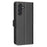 BINFEN COLOR BF32 For Samsung Galaxy A15 4G / 5G Case RFID Blocking Leather Stand Phone Cover - Black - 7
