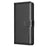 BINFEN COLOR BF32 For iPhone 15 Pro Max Case Litchi Texture RFID Blocking Leather Phone Cover - Black - 6