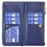 BINFEN COLOR BF Style-15 For iPhone 16 Case Zipper Wallet Leather Drop-Proof Phone Cover - Blue - 2