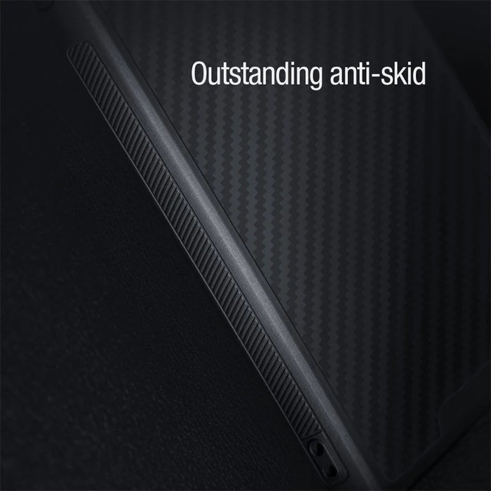 NILLKIN For iPhone 14 Plus Carbon Fiber Phone Case Anti-drop PC + TPU Cover with Slide Camera Protection - 7