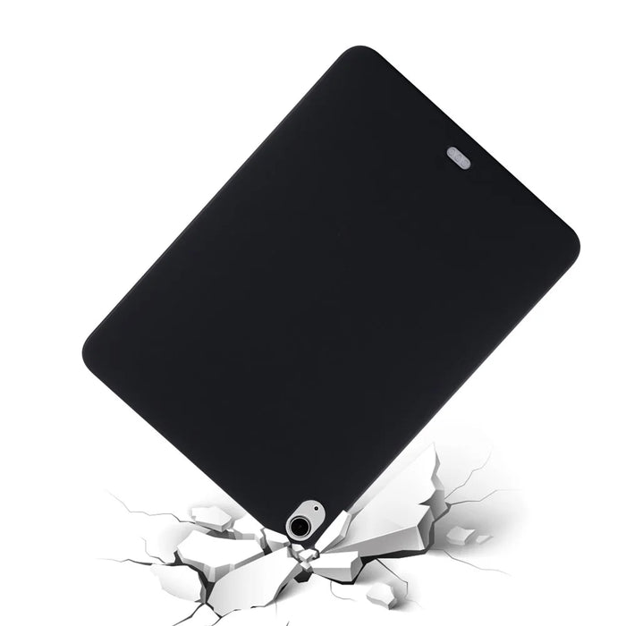 For iPad Air 13 (2026) / (2025) / (2024) Case Liquid Silicone Scratch Resistant Tablet Cover - Black - 2
