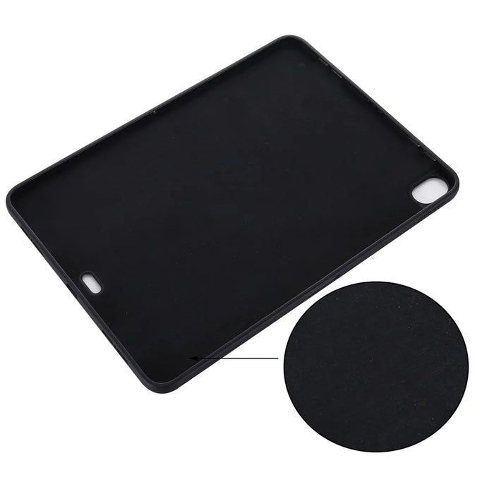 For iPad Air 13 (2026) / (2025) / (2024) Case Liquid Silicone Scratch Resistant Tablet Cover - Black - 3