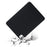 For iPad Pro 11 (2025) / 11 (2024) Case Liquid Silicone Anti-Scratch Tablet Cover - Black - 2