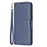For Samsung Galaxy S24 FE Case Shockproof Leather Stand Wallet Mobile Phone Cover - Blue - 4