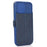 For iPhone 14 Pro Max PU Leather Stand Card Holder Case Shockproof Magnetic Clasp Phone Cover with Slide Camera Protection - Blue - 6