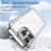 For iPhone 16 Pro Clear Case TPU + Acrylic Back Cover (Big Rear Lens Hole) - 2
