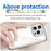 For iPhone 16 Pro Clear Case TPU + Acrylic Back Cover (Big Rear Lens Hole) - 3