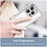 For iPhone 16 Pro Clear Case TPU + Acrylic Back Cover (Big Rear Lens Hole) - 4