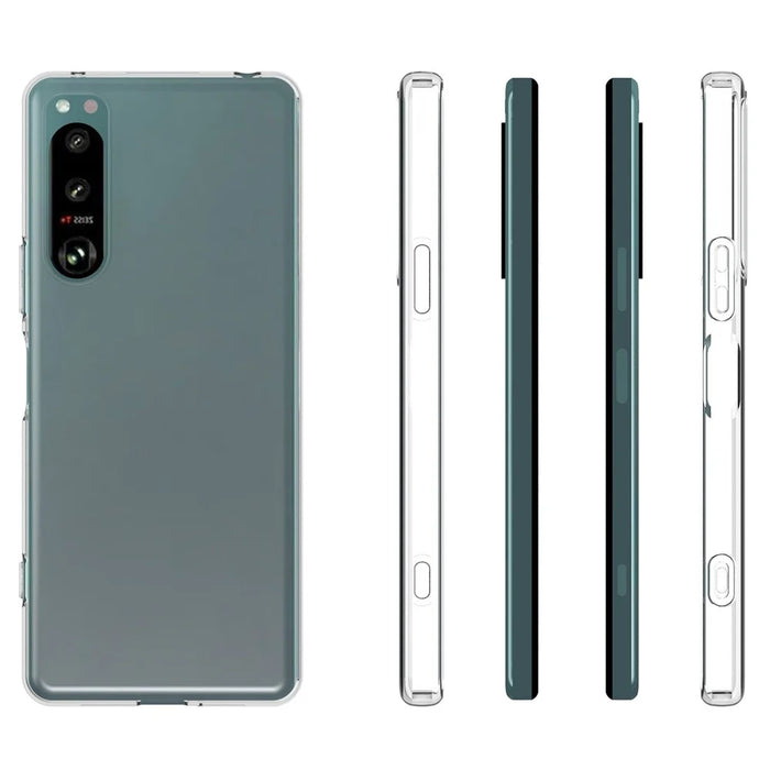 10Pcs / Pack For Sony Xperia 5 IV 5G Inner Watermark-Free Clear Case Anti-drop Protection Flexible TPU Phone Cover - 6