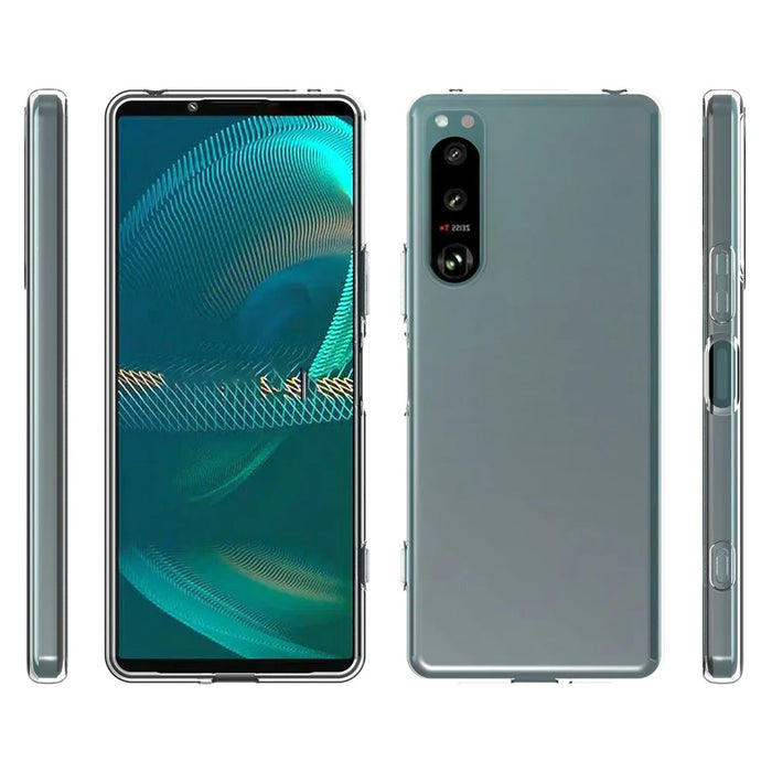 10Pcs / Pack For Sony Xperia 5 IV 5G Inner Watermark-Free Clear Case Anti-drop Protection Flexible TPU Phone Cover - 7