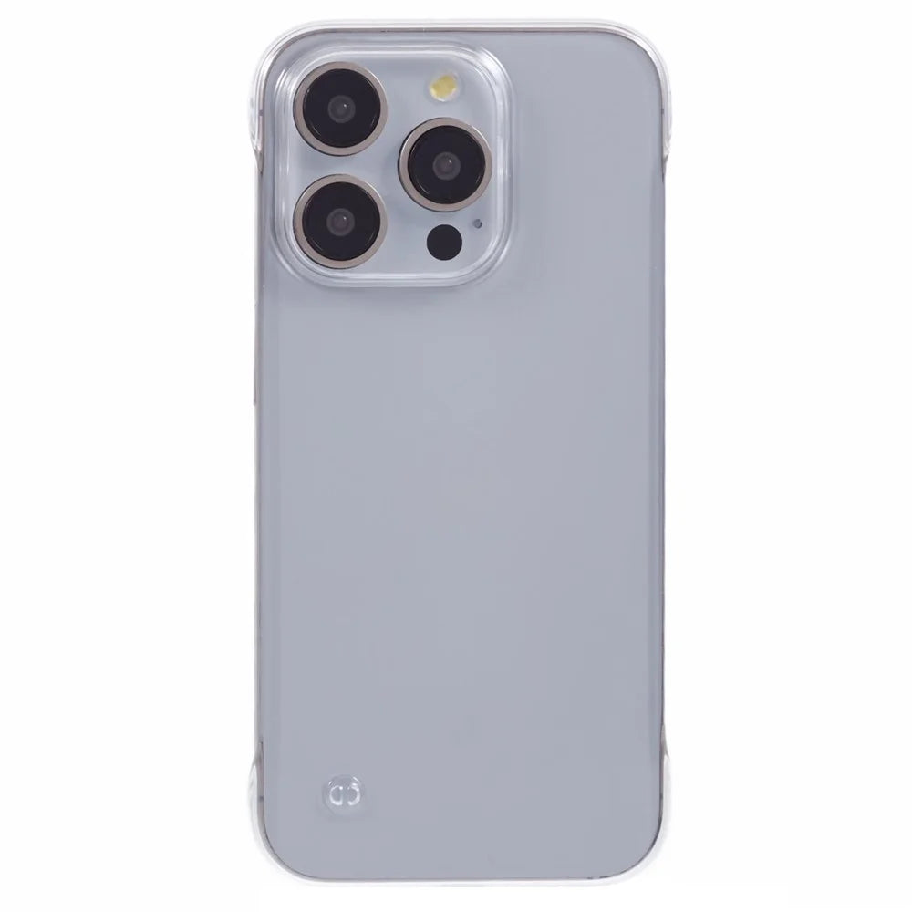 For iPhone 14 Pro Max Case Transparent PC Borderless Phone Cover - 3