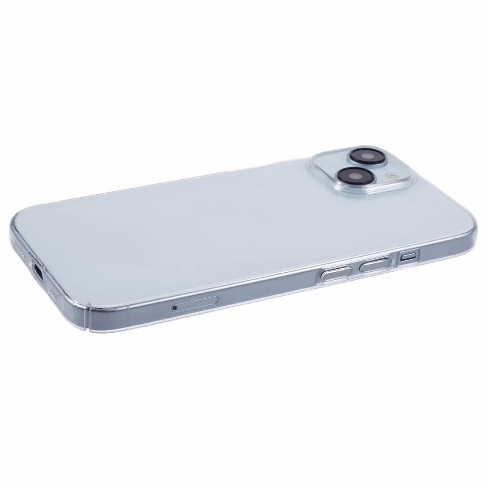 For iPhone 15 Plus Case Clear PC Shockproof Phone Cover - 4