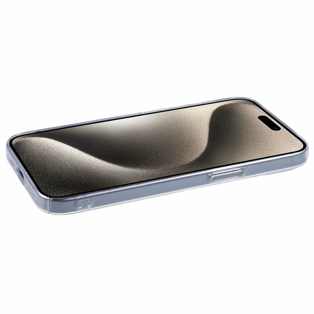 For iPhone 14 Plus Case Clear Crystal PC Hard Back Phone Cover - 5