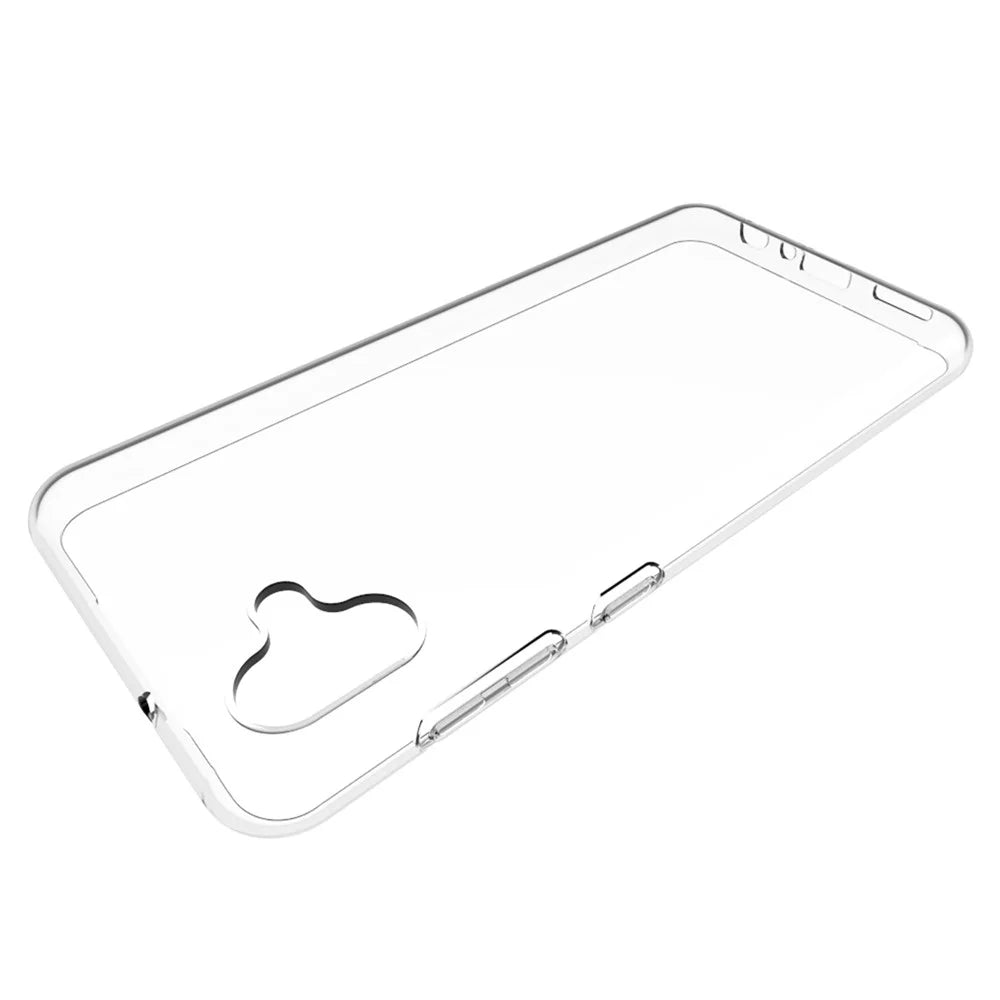 10Pcs / Pack For Samsung Galaxy A04 4G (164.4 x 76.3 x 9.1 mm) Soft TPU Inner Anti-Watermark Case Transparent Anti-drop Phone Cover - 3