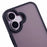 For iPhone 16 Cover Skin-Feel Matte Anti-Scratch PC+TPU Phone Case - Black - 6