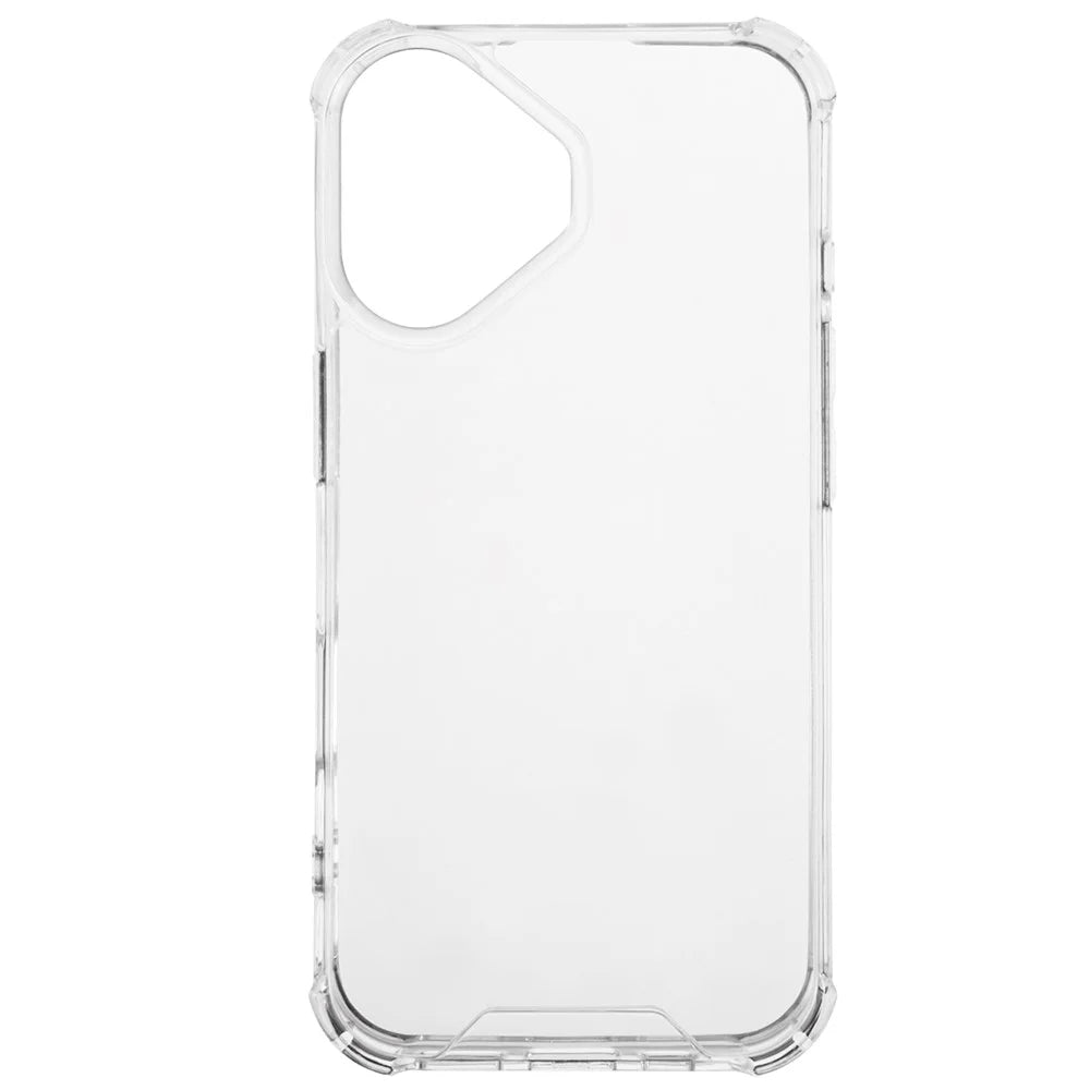 For iPhone 16 Case Acrylic+TPU Phone Case Four Corner Reinforced - 2