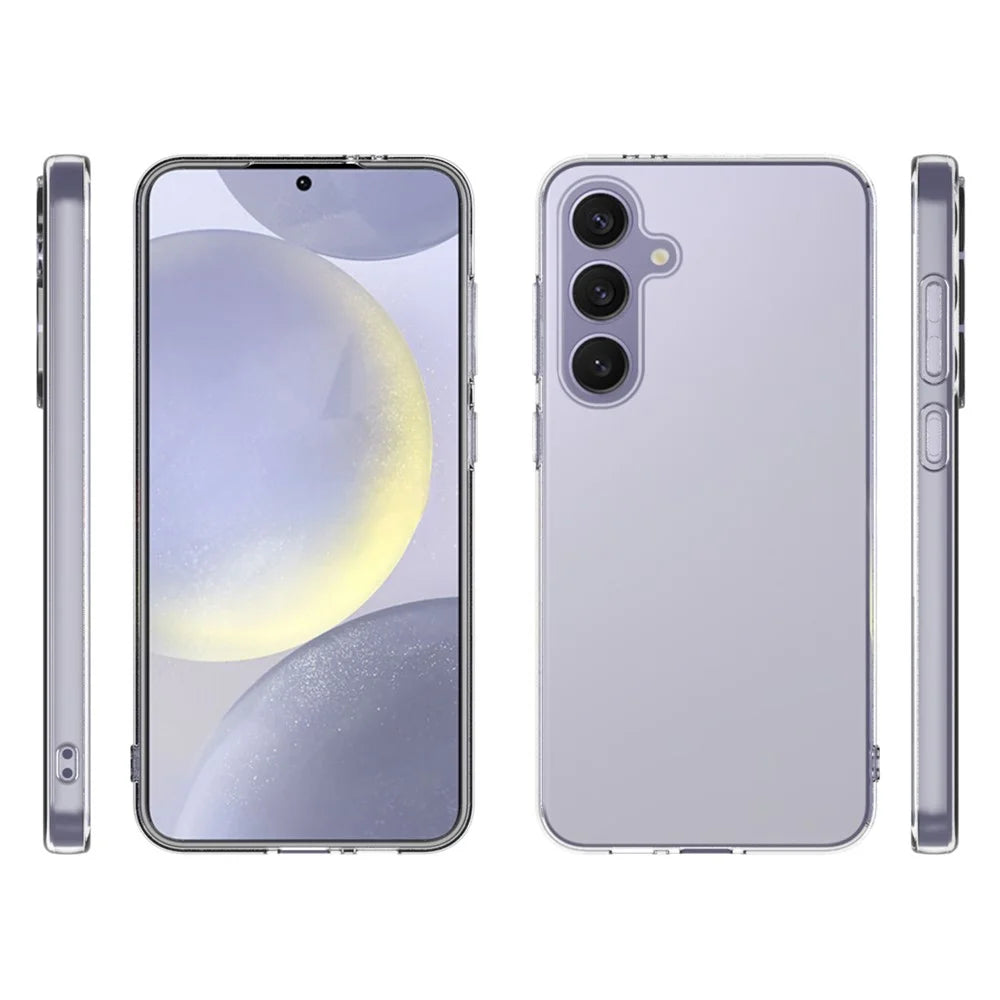Bulk Purchasing 10Pcs / Pack For Samsung Galaxy S24 FE Case TPU Phone Cover Watermark Resistant, Crystal Clear - 6