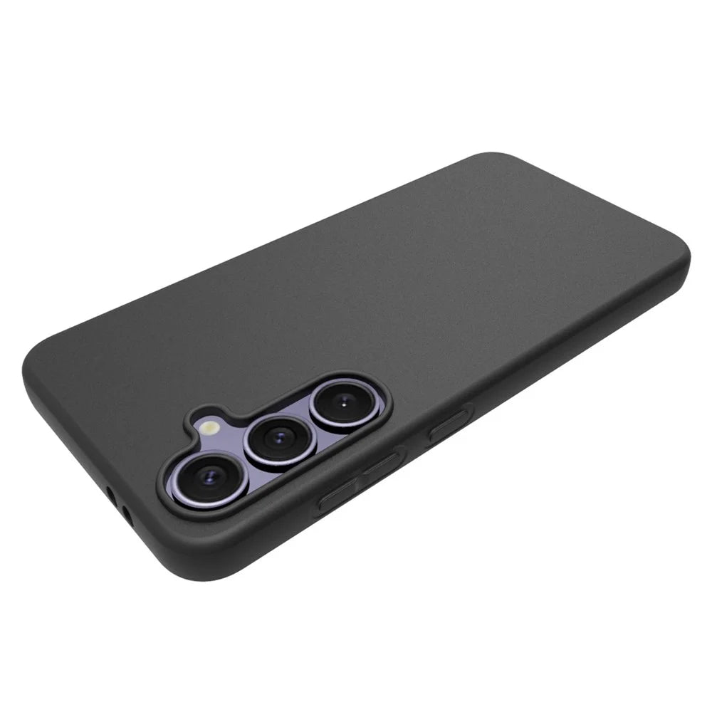 10Pcs  /  Pack for Samsung Galaxy S24 FE Case TPU Frosted Back Phone Cover, Anti-Fingerprint - Black - 2