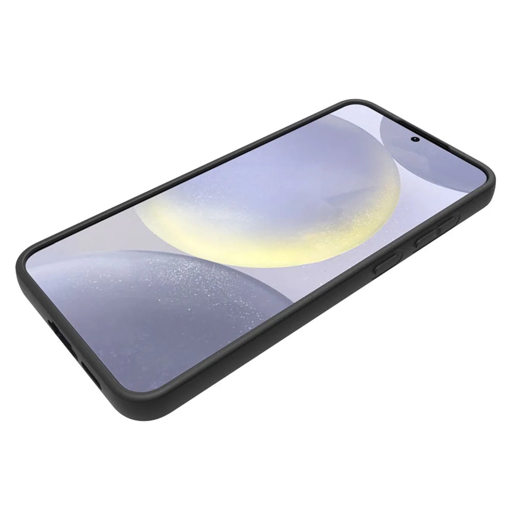 10Pcs  /  Pack for Samsung Galaxy S24 FE Case TPU Frosted Back Phone Cover, Anti-Fingerprint - Black - 3