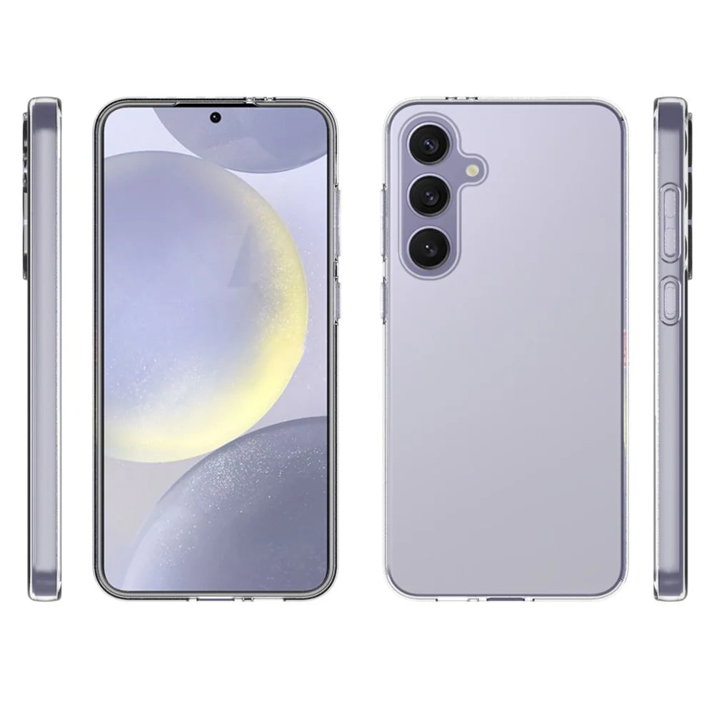 10Pcs / Pack For Samsung Galaxy S24 FE Case Transparent TPU Watermark-Free Phone Cover - 6