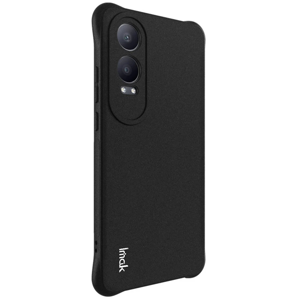 IMAK For OnePlus Nord CE4 Lite 5G / Oppo K12x 5G (China) Case Airbag Protection Anti-Drop TPU Phone Cover - Black - 3