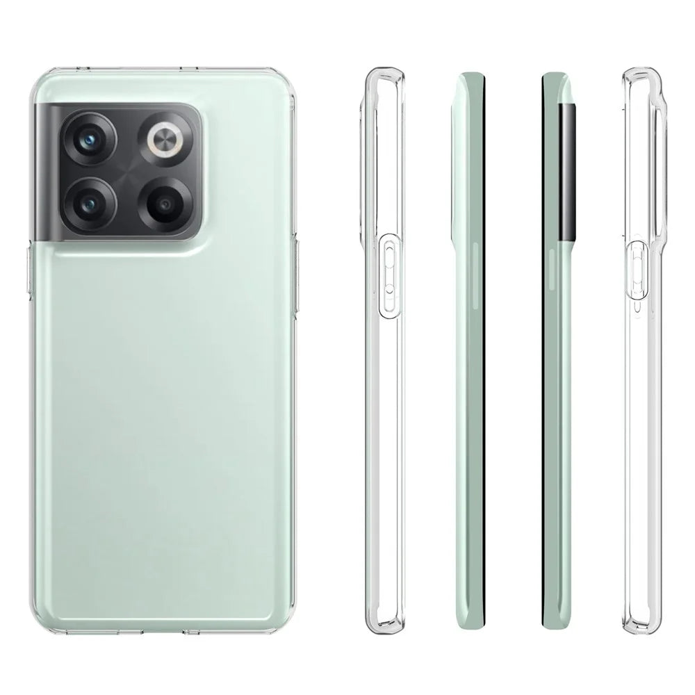 10Pcs / Pack For OnePlus 10T 5G / Ace Pro 5G Anti-scratch Crystal Clear TPU Case Inner Watermark-Free Phone Cover - 6