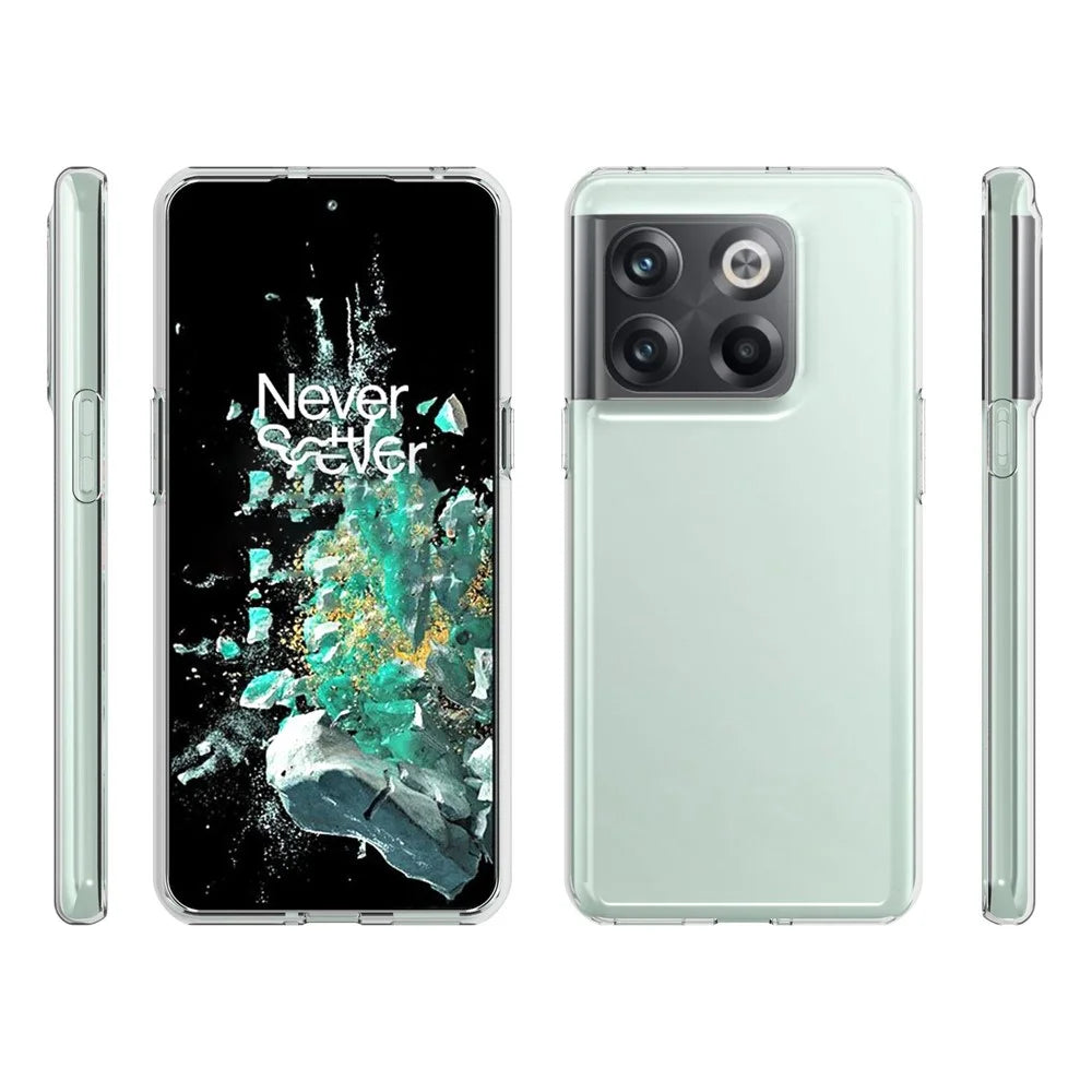 10Pcs / Pack For OnePlus 10T 5G / Ace Pro 5G Anti-scratch Crystal Clear TPU Case Inner Watermark-Free Phone Cover - 7