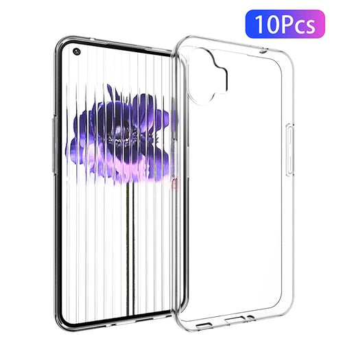 10Pcs / Pack For Nothing phone (1) 5G Transparent TPU Phone Case Inner Watermark-Free Anti-fall Lightweight Phone Cover - 1
