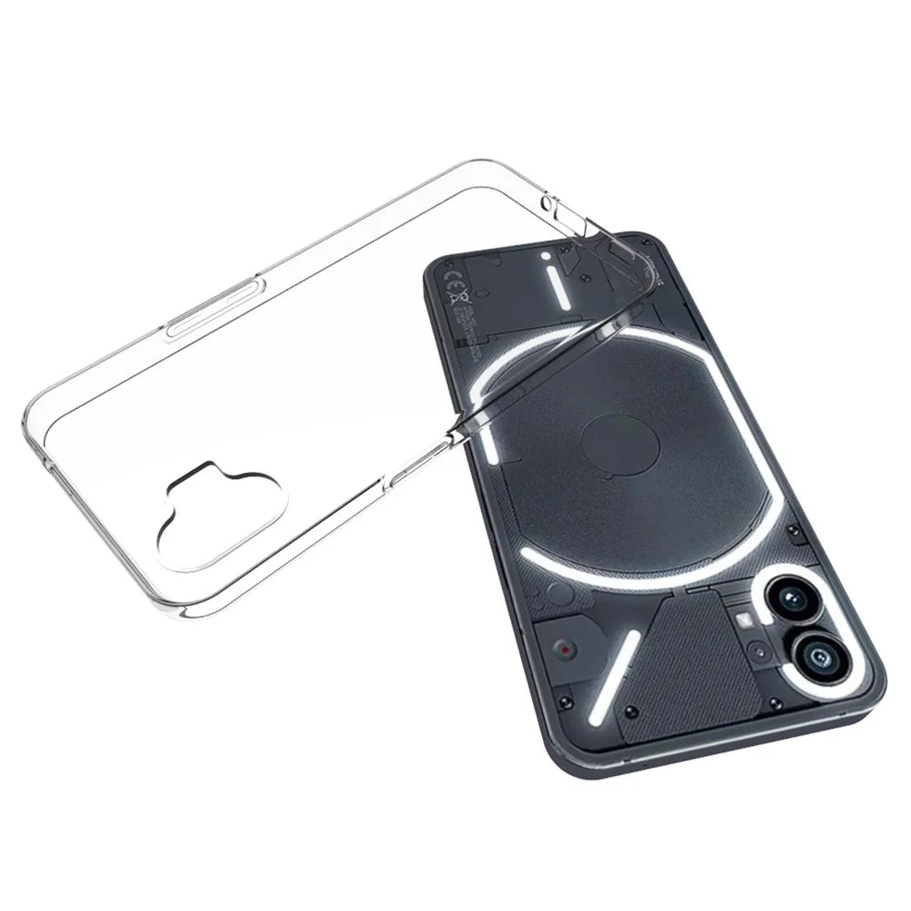 10Pcs / Pack For Nothing phone (1) 5G Transparent TPU Phone Case Inner Watermark-Free Anti-fall Lightweight Phone Cover - 2