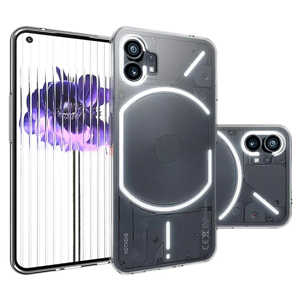 10Pcs / Pack For Nothing phone (1) 5G Transparent TPU Phone Case Inner Watermark-Free Anti-fall Lightweight Phone Cover - 5