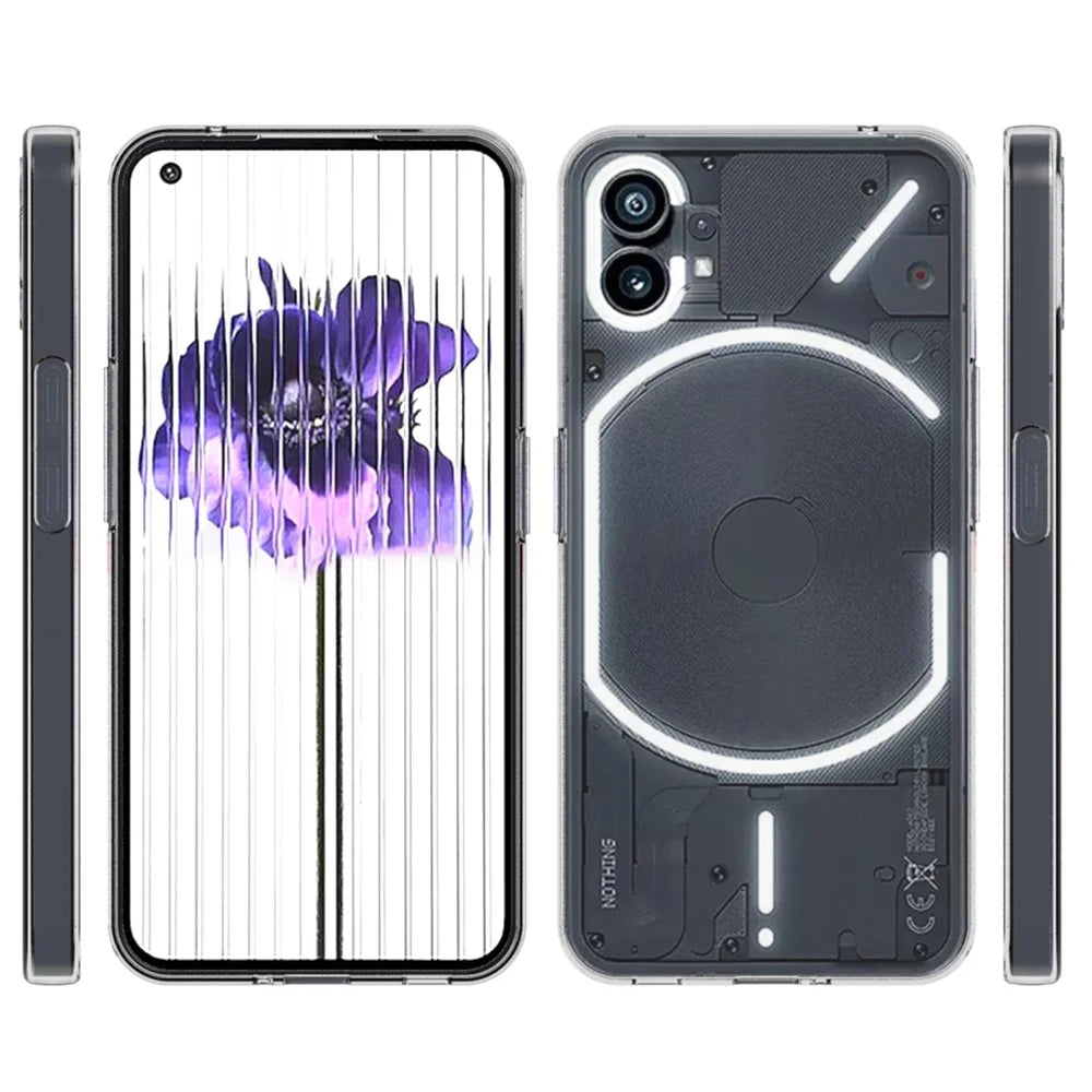 10Pcs / Pack For Nothing phone (1) 5G Transparent TPU Phone Case Inner Watermark-Free Anti-fall Lightweight Phone Cover - 6