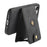 DENIOR D14 For iPhone 16 Pro Magnetic Case Detachable Card Holder Kickstand Phone Cover - Black - 5