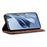 For Realme Note 60x 4G / C63 4G / C61 4G Case Jeans Cloth Texture Leather Wallet Phone Cover Flip Stand - Coffee - 3