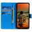 For Samsung Galaxy S24 FE Case Litchi Texture Leather Phone Cover - Blue - 2