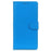 For Samsung Galaxy S24 FE Case Litchi Texture Leather Phone Cover - Blue - 6