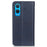 For OnePlus Nord CE4 Lite 5G / Oppo K12x 5G (China) Wallet Case Cowhide Texture Split Leather Phone Cover - Blue - 7